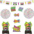 Awesome 80s Room Decorating Kit 10pc