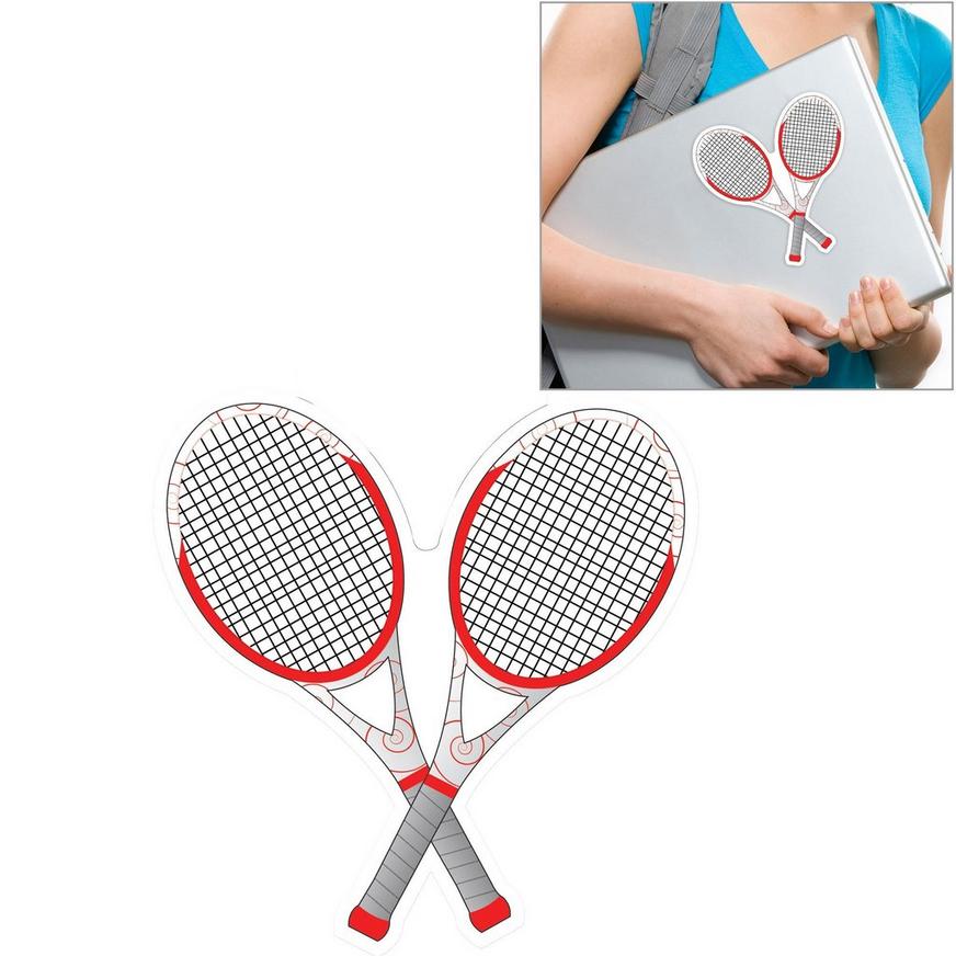 Tennis Racket Decal