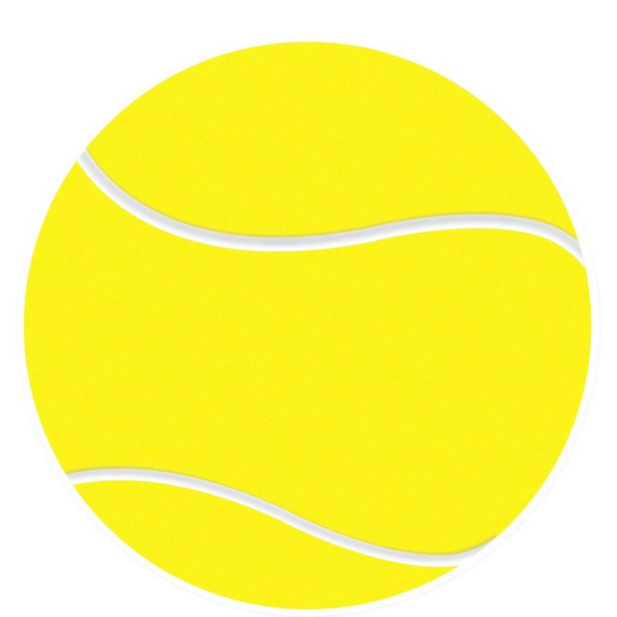 Tennis Ball Cutout
