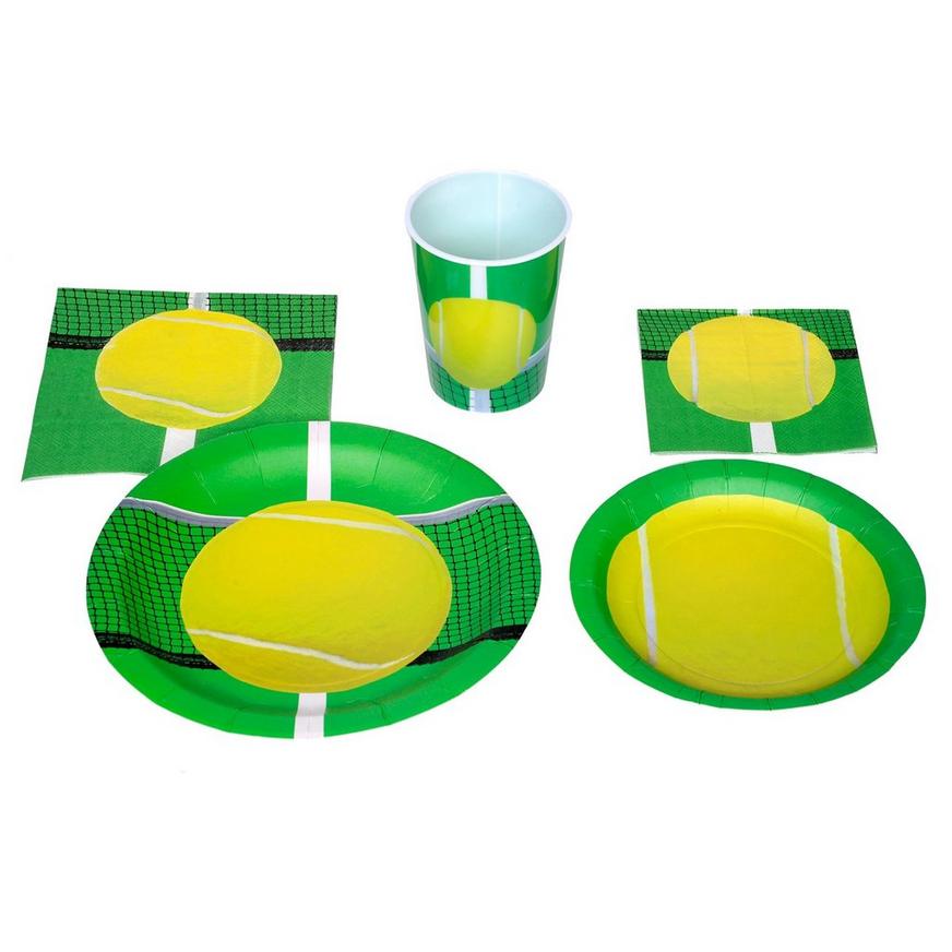 Tennis Ball Lunch Plates 8ct