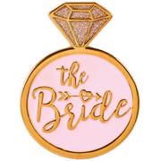 The Bride Gold Enamel Pin
