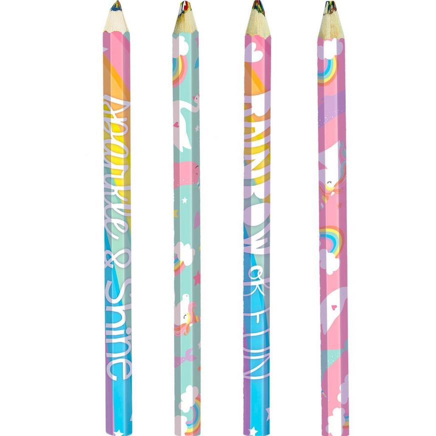 Magical Rainbow Multicolor Pencils 4ct