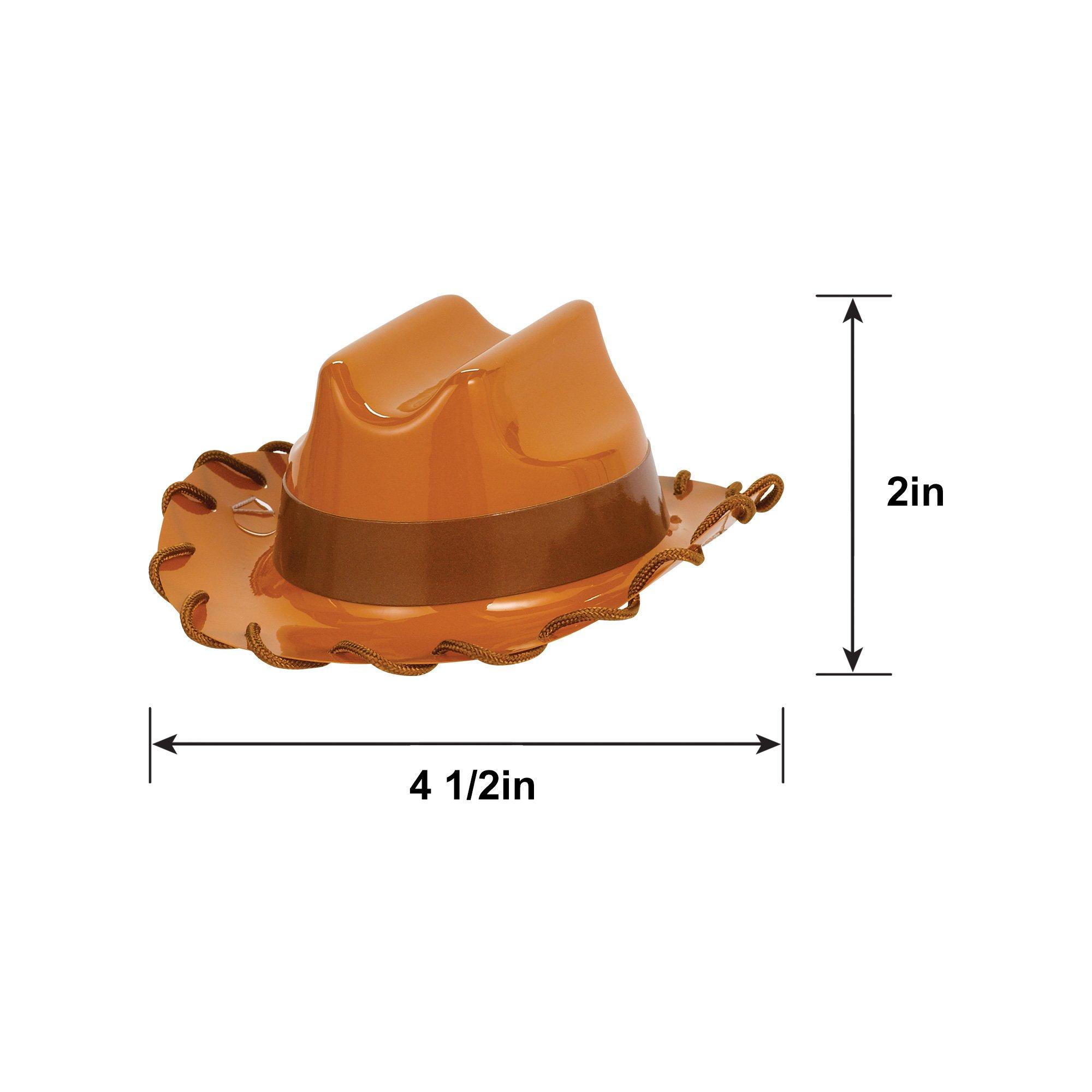 Mini Woody Cowboy Hats 4ct - Toy Story 4