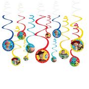 Toy Story 4 Swirl Decorations 12ct