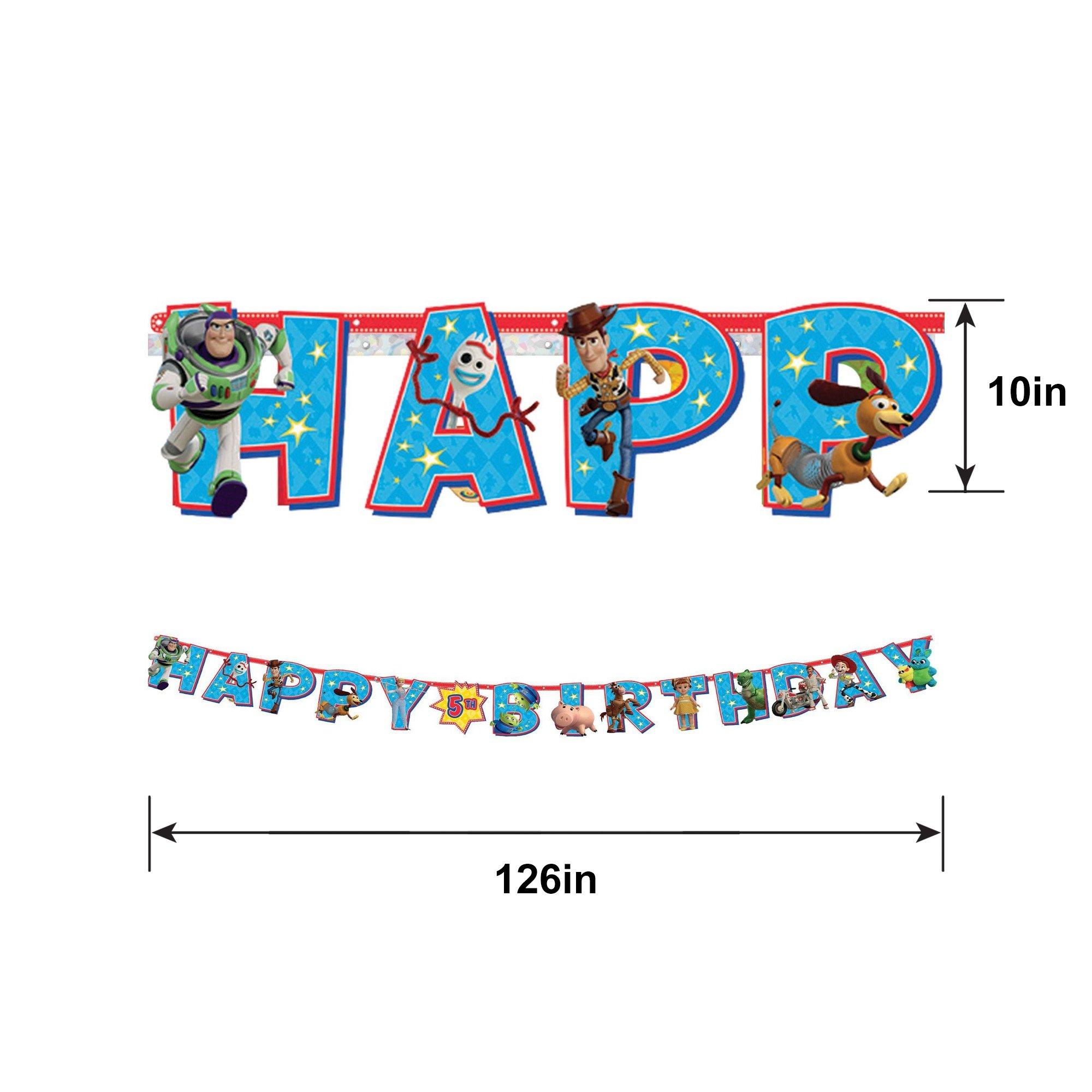 Toy Story 4 Birthday Banner Kit