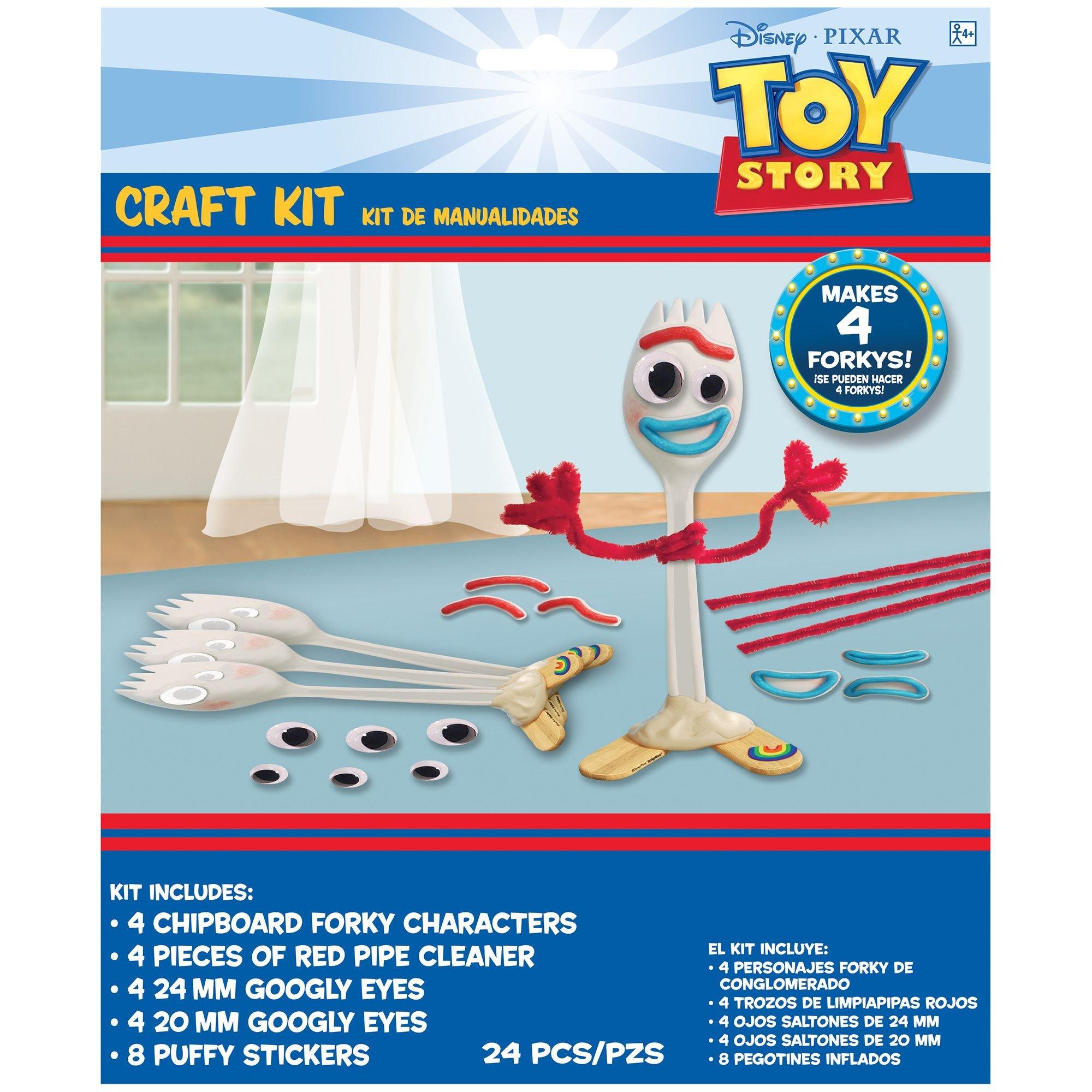 Craft from Toy Story 4: Easy to make Forky by Raleigh Tot Spots