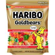 Haribo Gold Bears Gummi Candy Party Size Bag