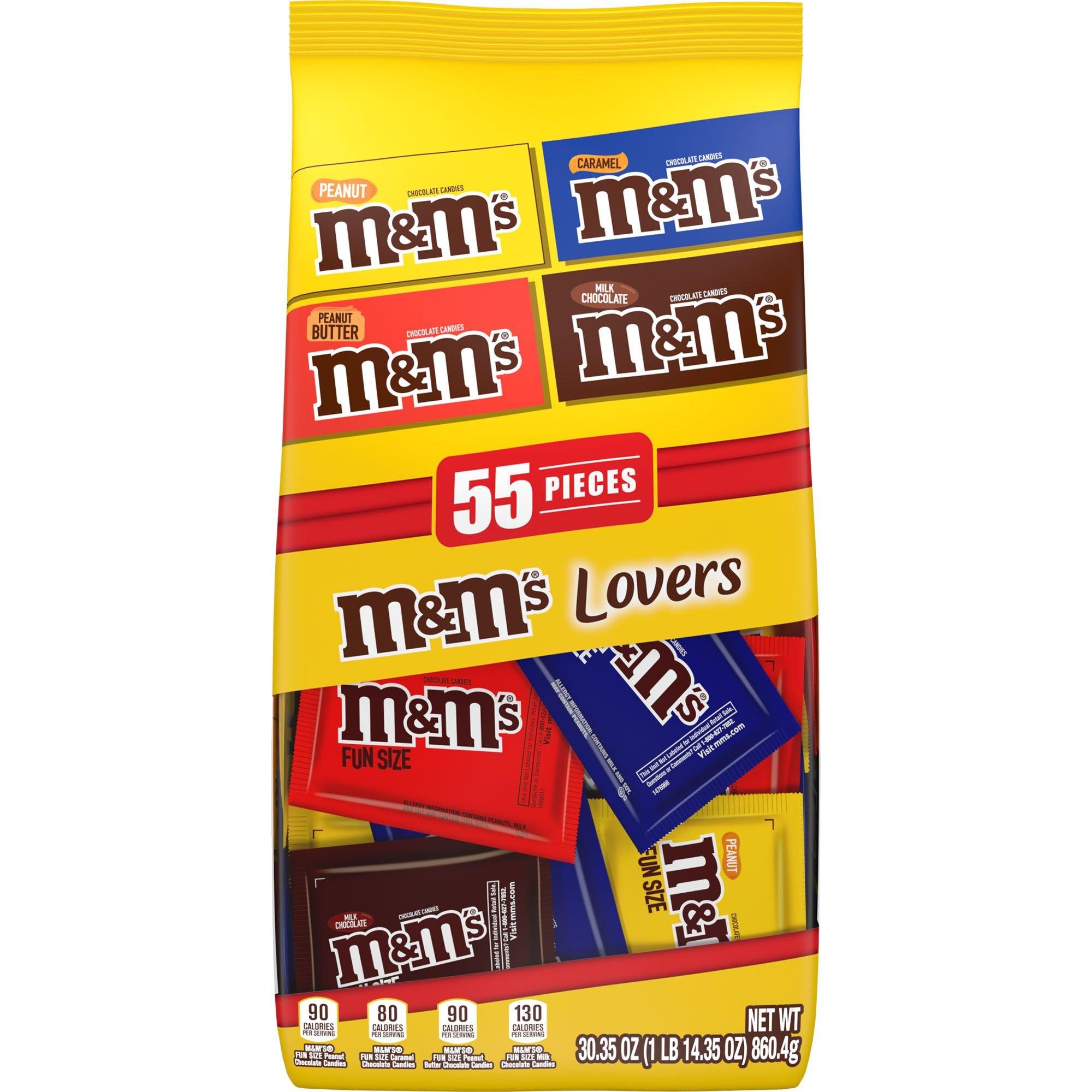  M&M'S Peanut Butter Milk Chocolate Candy, Family Size