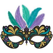 Jointed A Night in Disguise Masquerade Mask Cutout