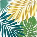 Key West Palm Leaf Dinner Plates 8ct