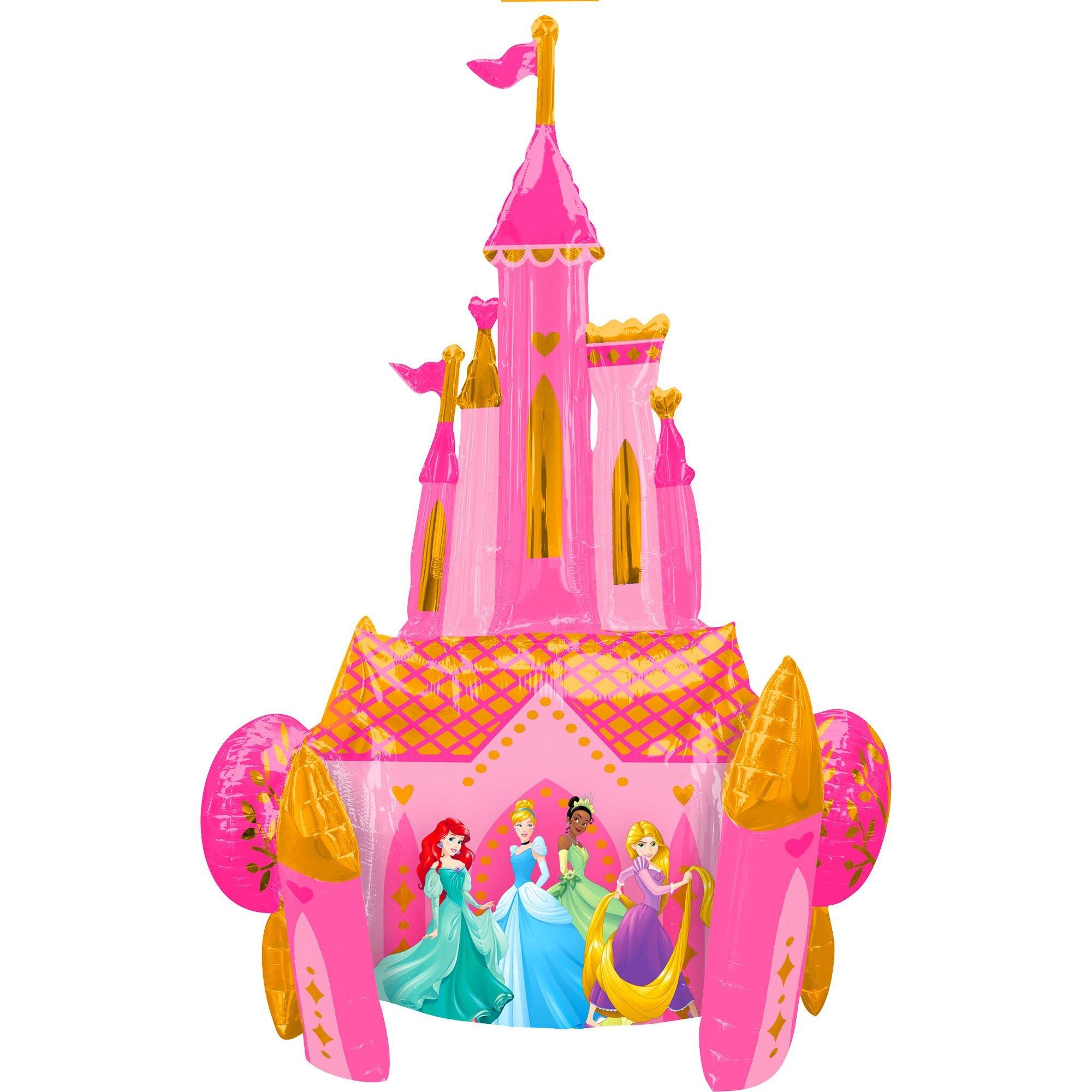 Giant Gliding Disney Princess Castle Balloon | Party City