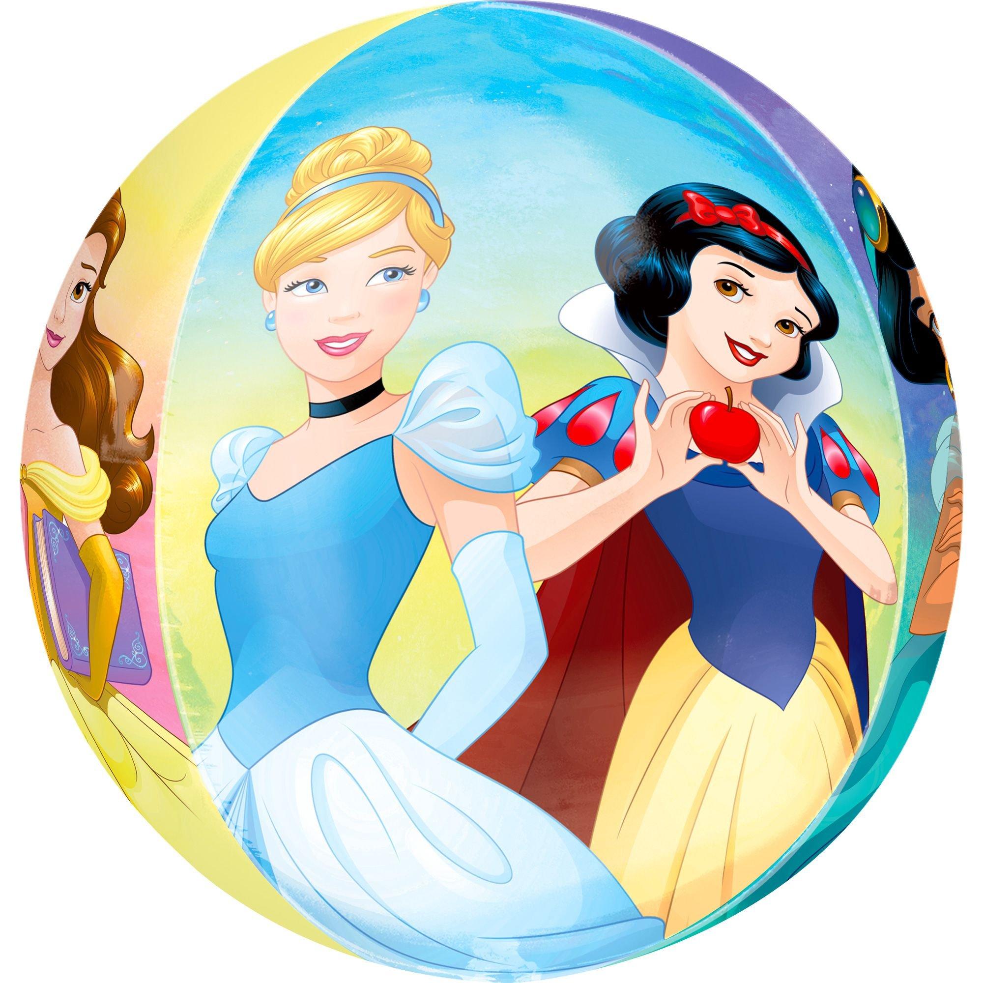 disney princess happy birthday balloon