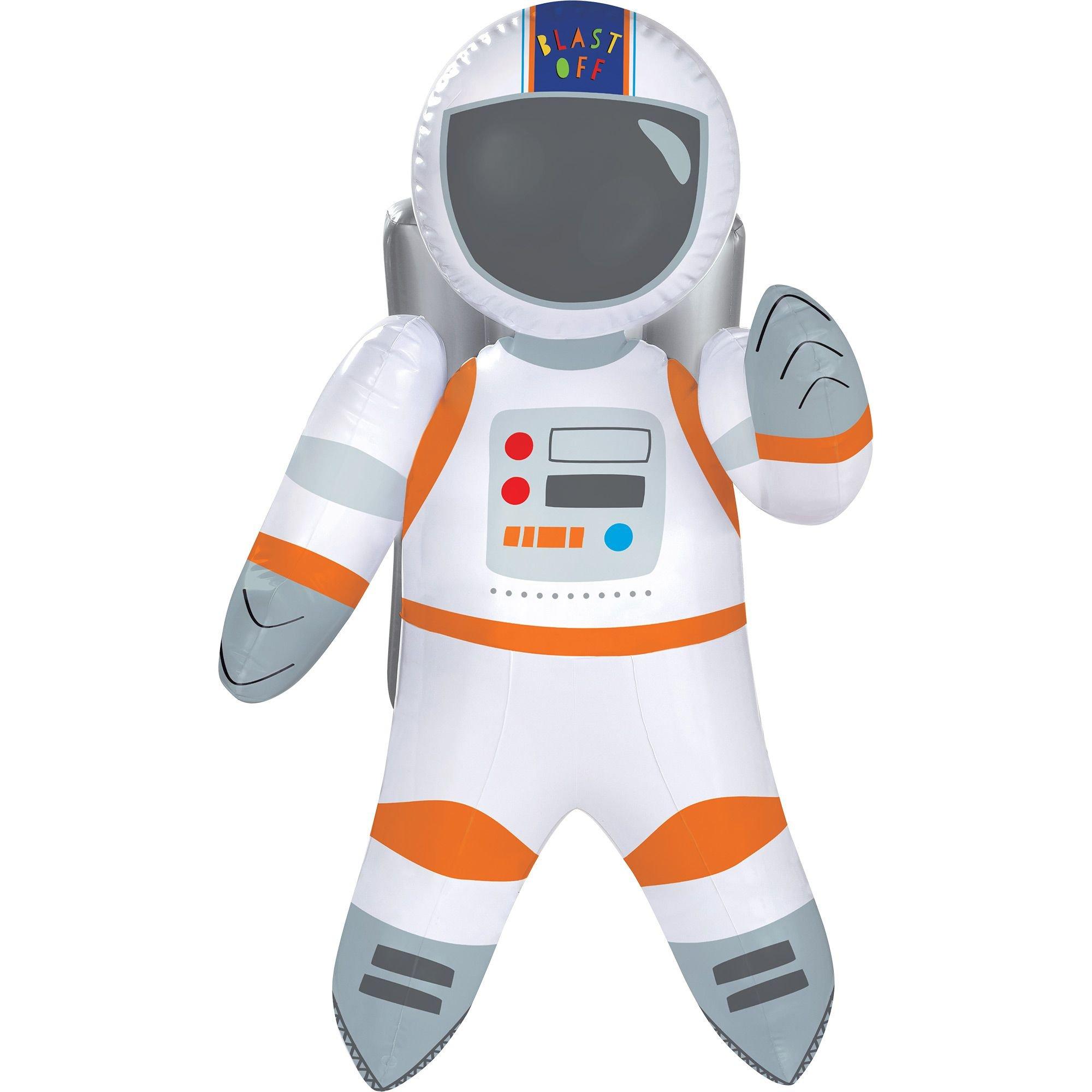 Inflatable Astronaut Costume For Adult Funny Blow Up Spaceman Suit