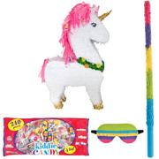 Giant Sparkling Unicorn Pinata Kit with Candy