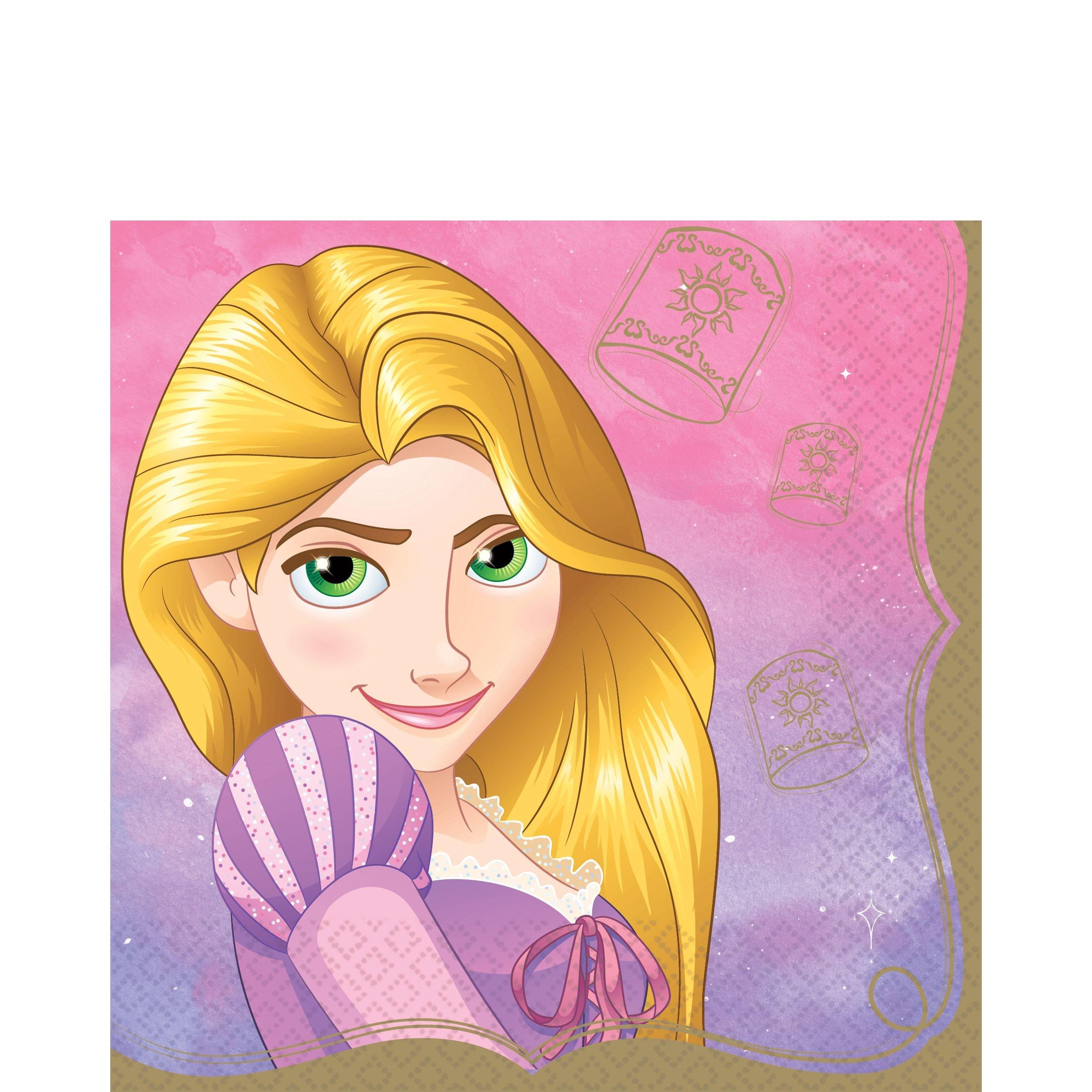 Princess Rapunzel Lunch Napkins 16ct