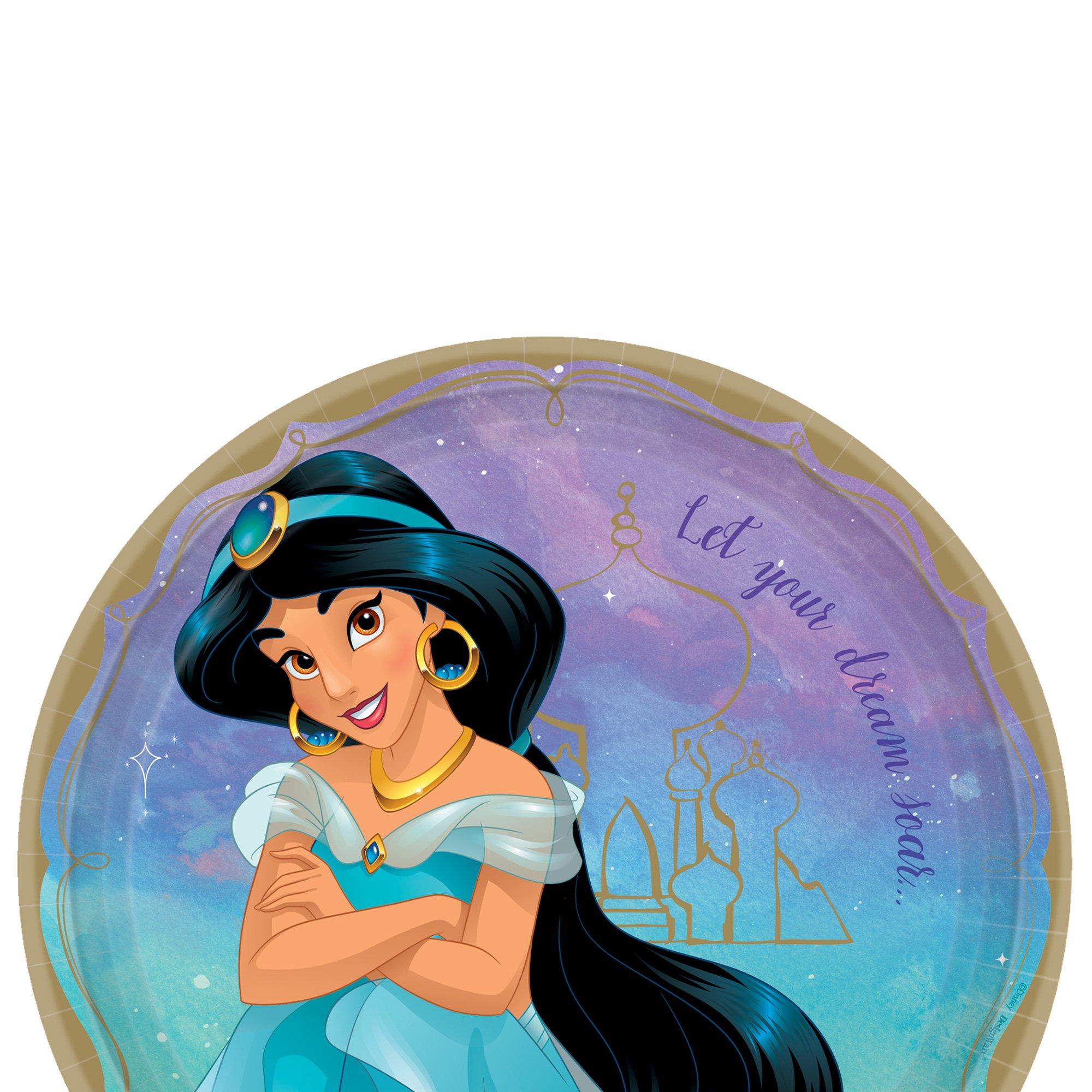 Princess Jasmine Lunch Plates 8ct