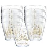 Metallic Disney Once Upon a Time Plastic Cups 8ct