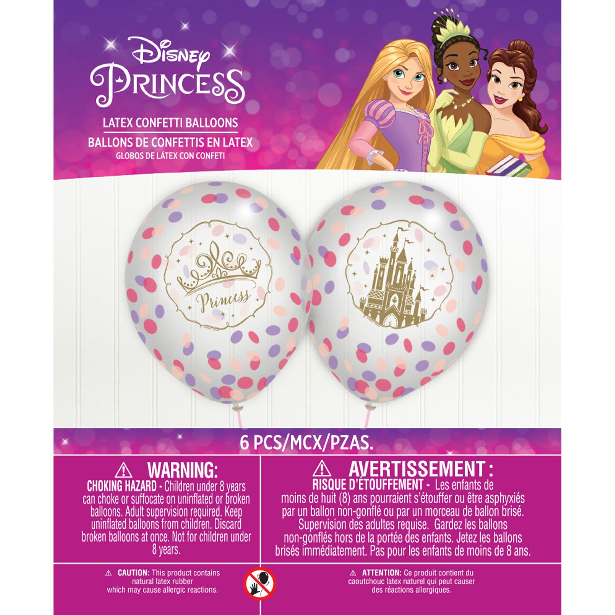 6ct, Disney Once Upon a Time Confetti Balloons