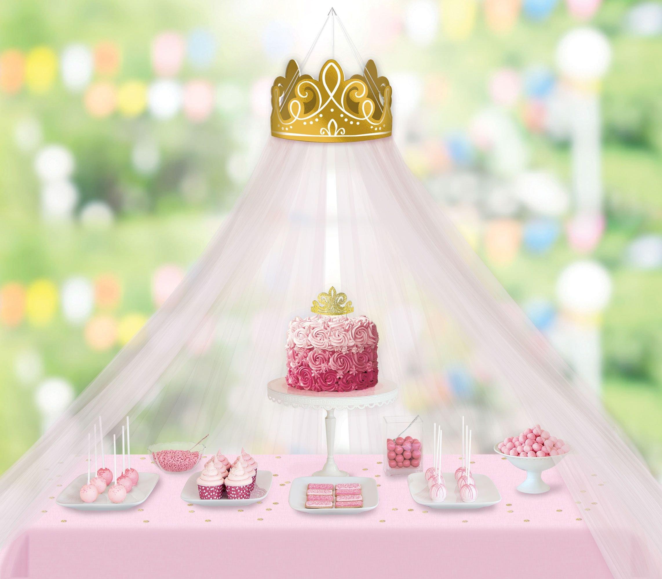 Barbie Princess Tiara Birthday Cake Topper Cupcake Toppers Decoration Picks