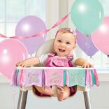 Disney Once Upon a Time 1st Birthday High Chair Pennant Banner