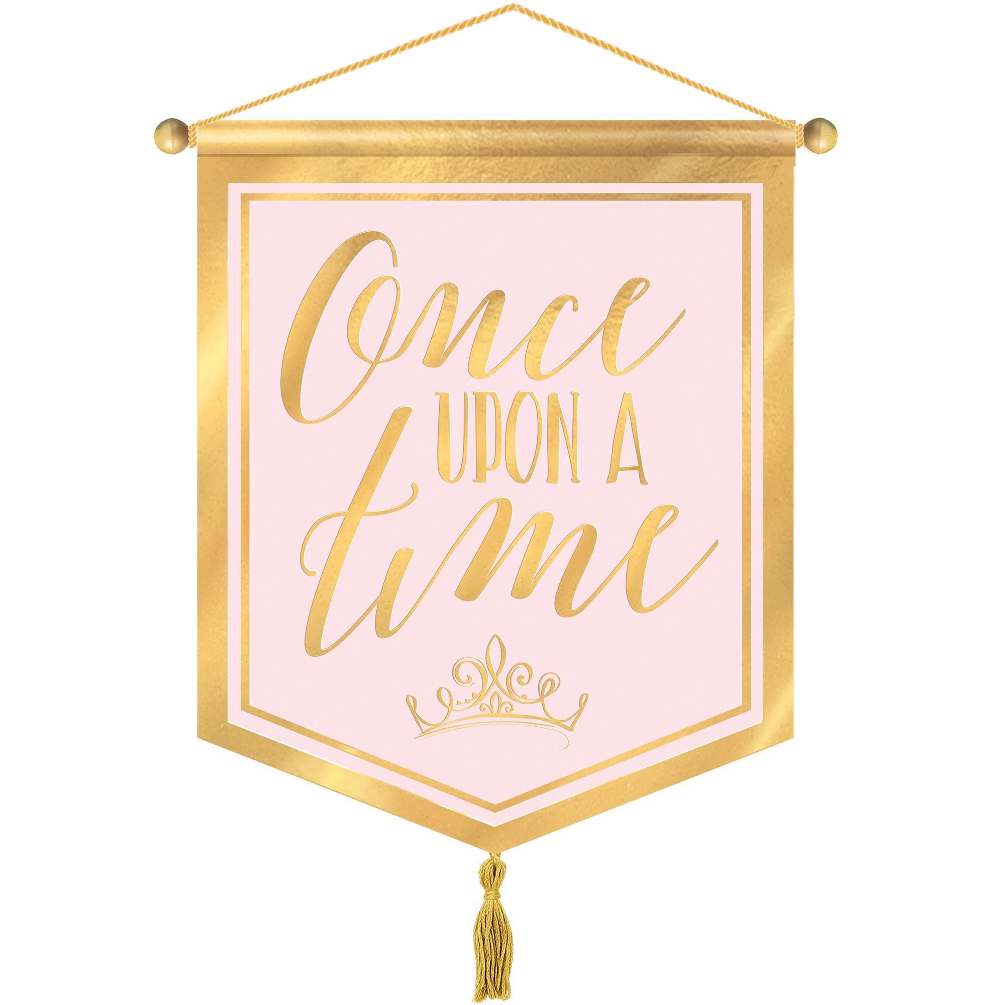 Disney Once Upon A Time Canvas Sign 11 1 2in X 13 1 4in Party City
