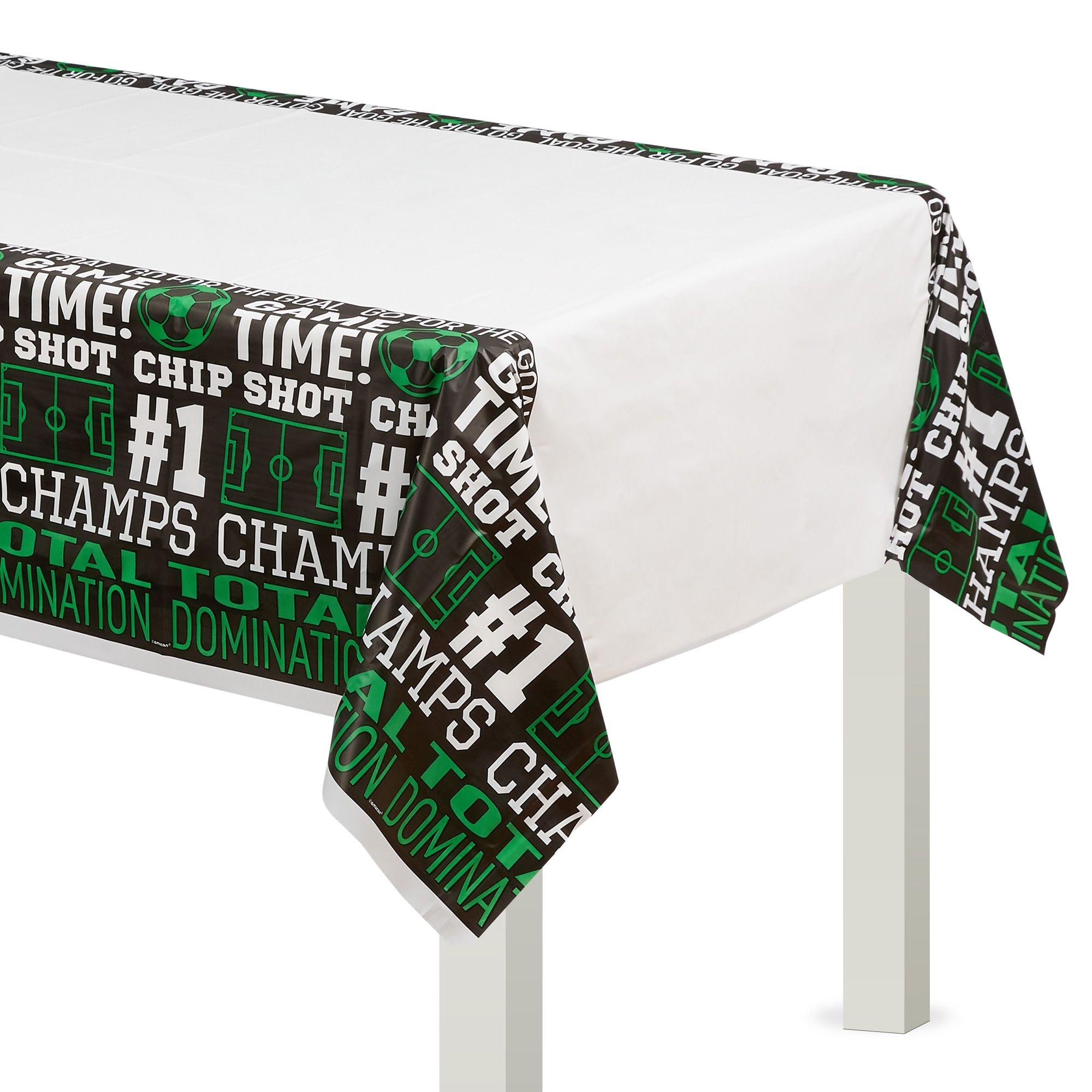 Goal Getter Soccer Table Cover 54in x 102in Party City