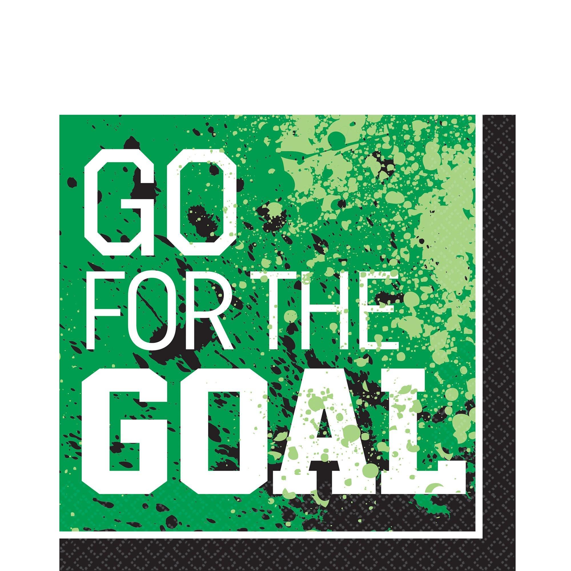 Goal Getter Soccer Lunch Napkins 36ct Party City
