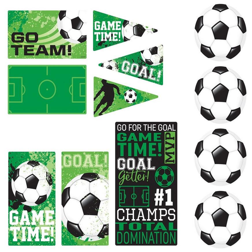 Goal Getter Soccer Cutouts 12ct