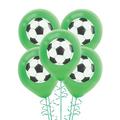 5ct, Goal Getter Goal Getter Green Soccer Ball Balloons