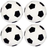 Soccer Rubber Bounce Balls 4ct