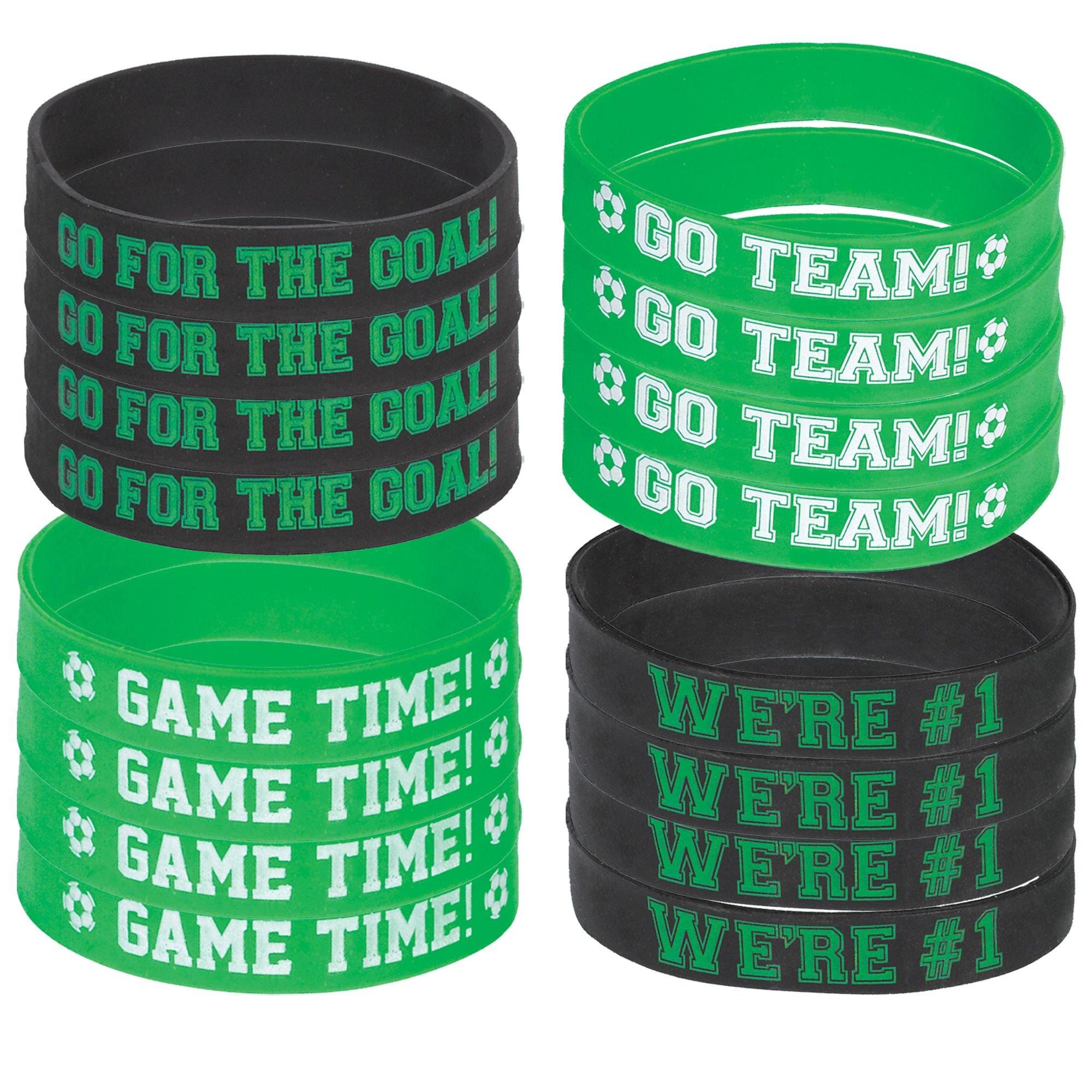 Goal Getter Soccer Wristbands 8ct