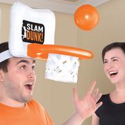 Inflatable Basketball Hoop Game Hat