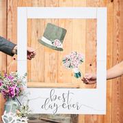 Ginger Ray Giant Best Day Ever Photo Booth Frame
