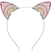 Colorful Filigree Cat Ears Headband