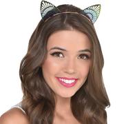 Colorful Filigree Cat Ears Headband
