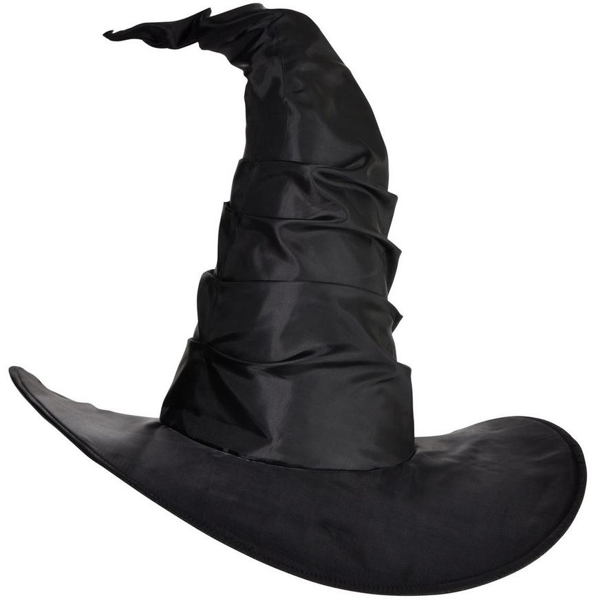 Adult Womens Black Witch Hat For Halloween Costume Accessory Party Wear Caps US 