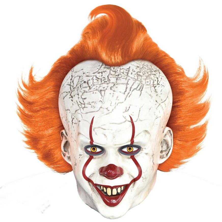 Tegn et billede Monarch uklar Pennywise Mask - It Chapter Two | Party City