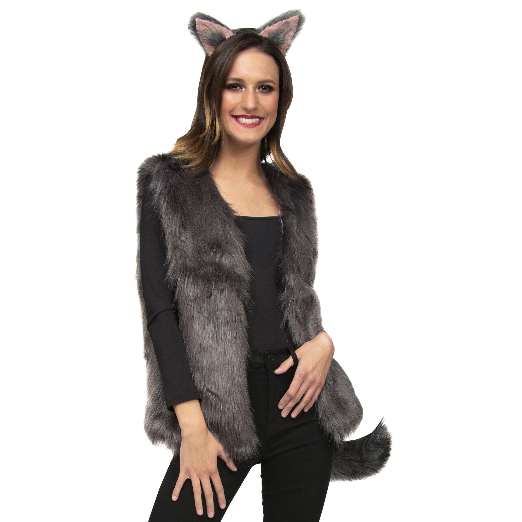Adult Wolf Costume Accessory Kit Party City