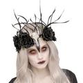 Zombie Mistress Raven Headband