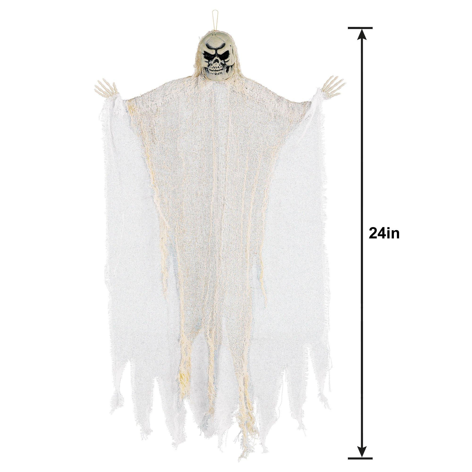 Small Haunting White Reaper Decoration 24in | Party City