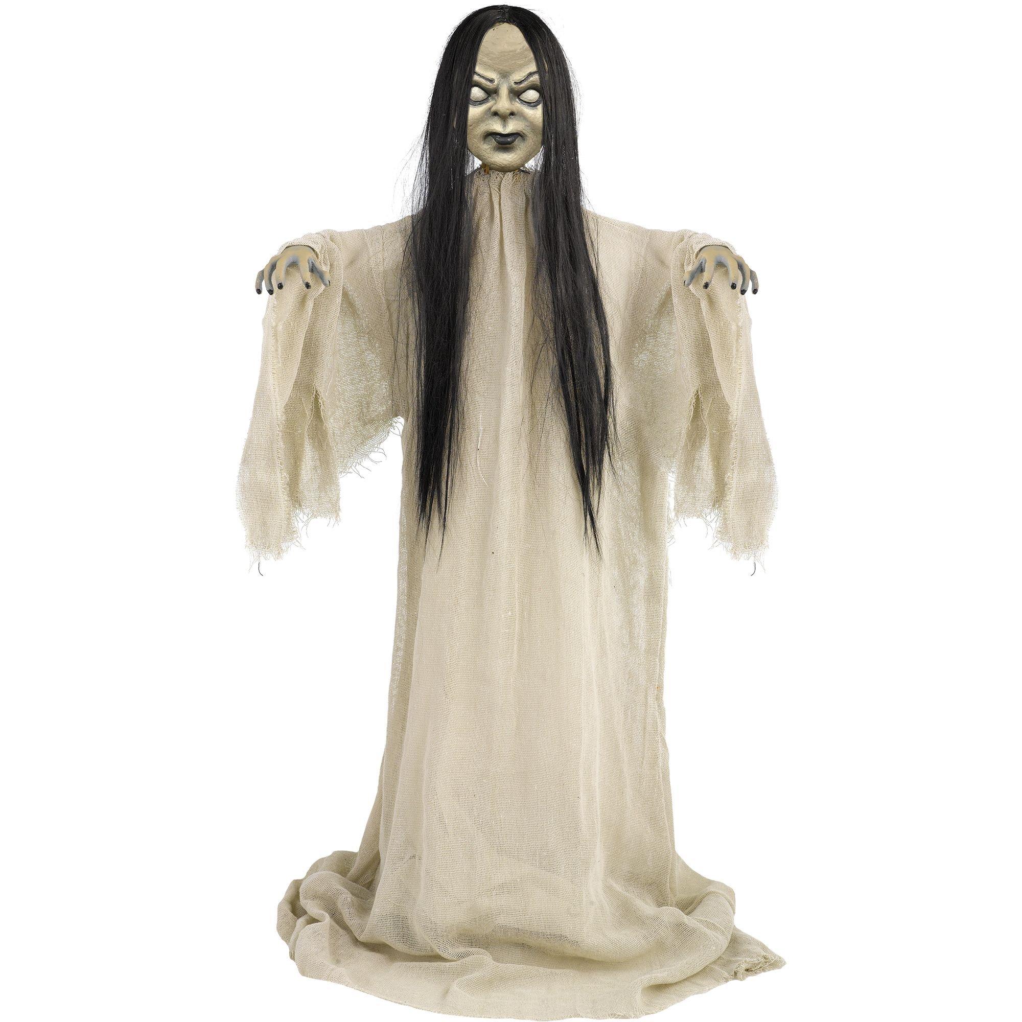 Standing Creepy Girl Decoration 36in | Party City