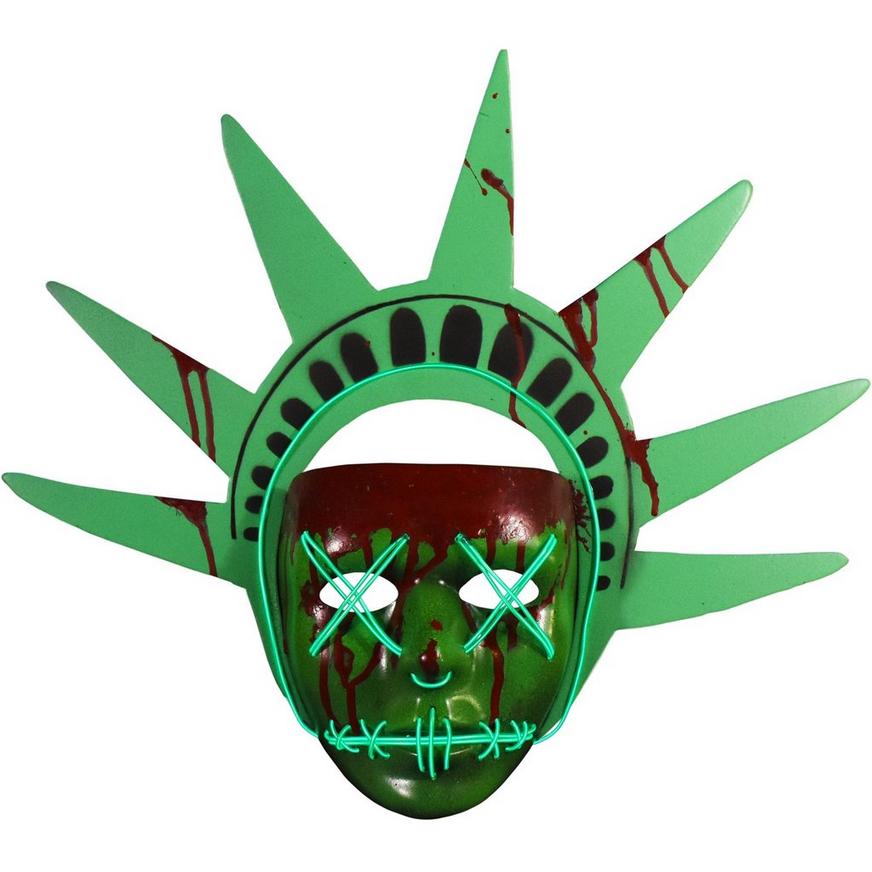Light-Up Lady Liberty Mask - The Purge: Election Year