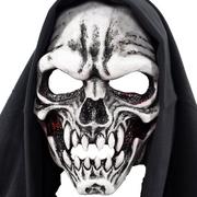 UV Hooded Skeleton Mask