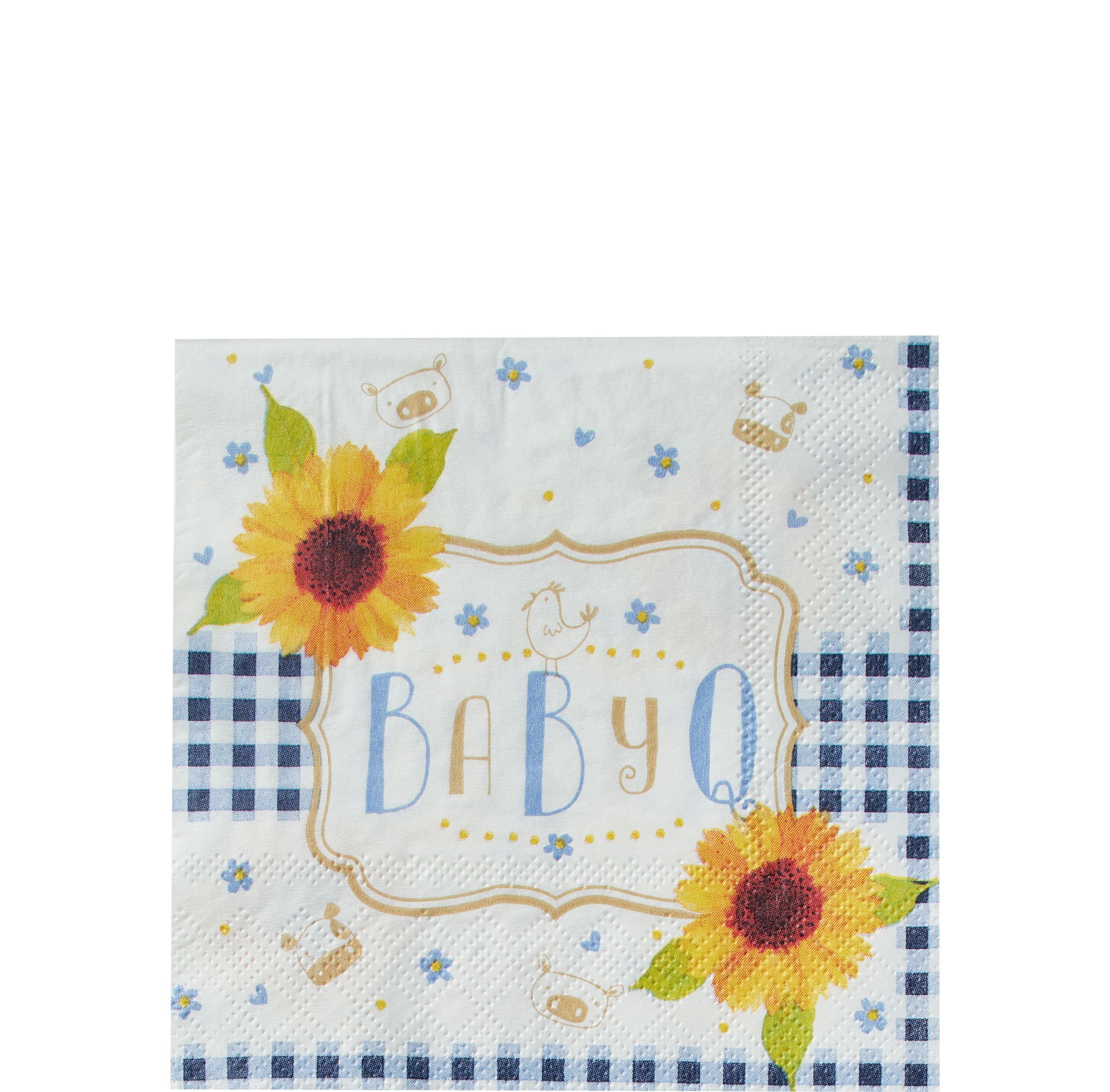 Baby Q Baby Shower Beverage Napkins 16ct