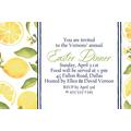 Custom Lemon Invitations 