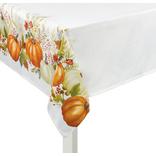 Fabric Traditional Pumpkin Table Cover