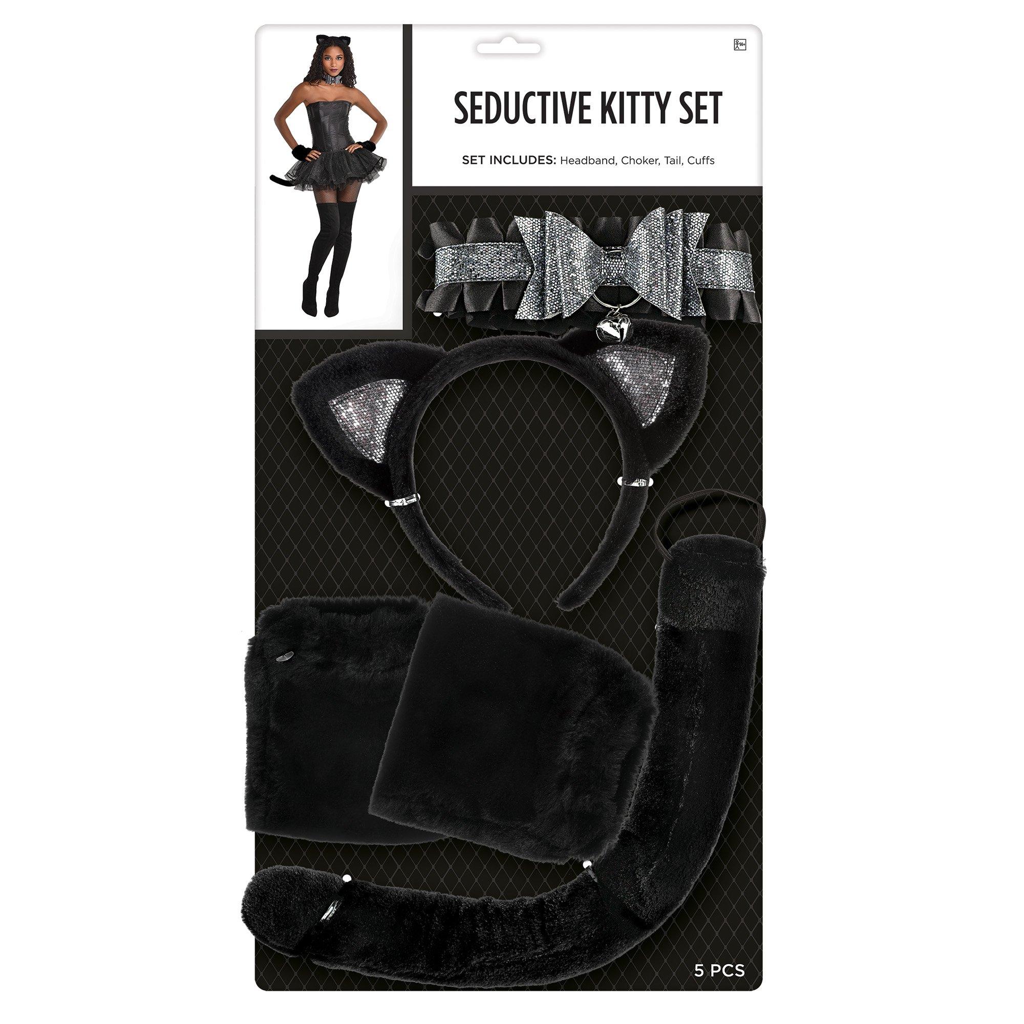 Dark Kitty Costume Accessory Kit 4pc