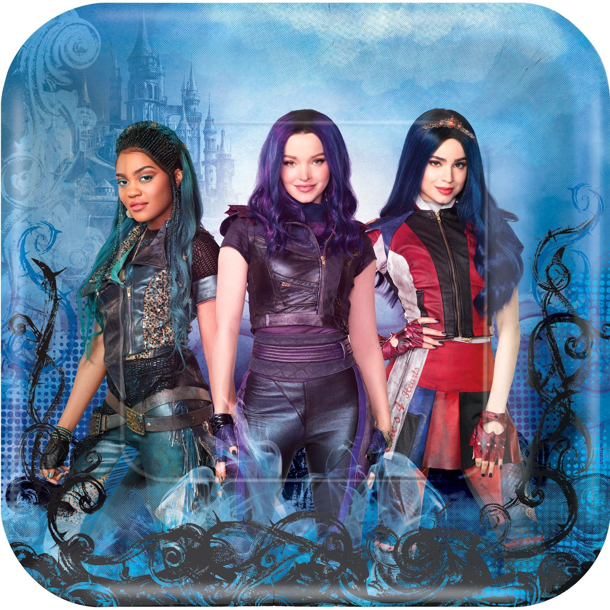 Descendants 3 Lunch Plates 8ct