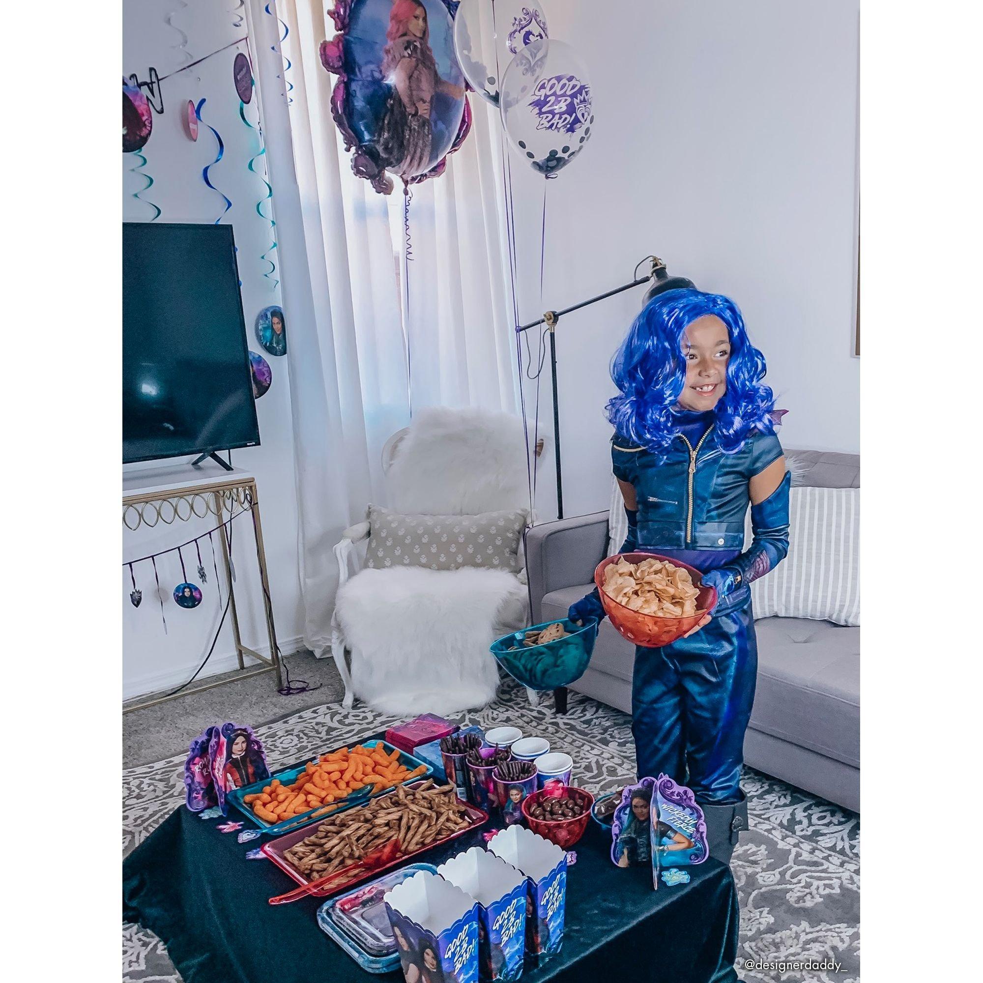 DESCENDANTS 3 CONFETTI VALUE PACK (3 types) ~ Birthday Party Supplies Foil  Table
