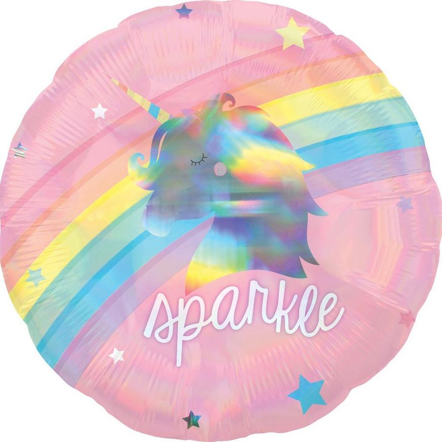 Magical Rainbow Unicorn Sparkle Balloon